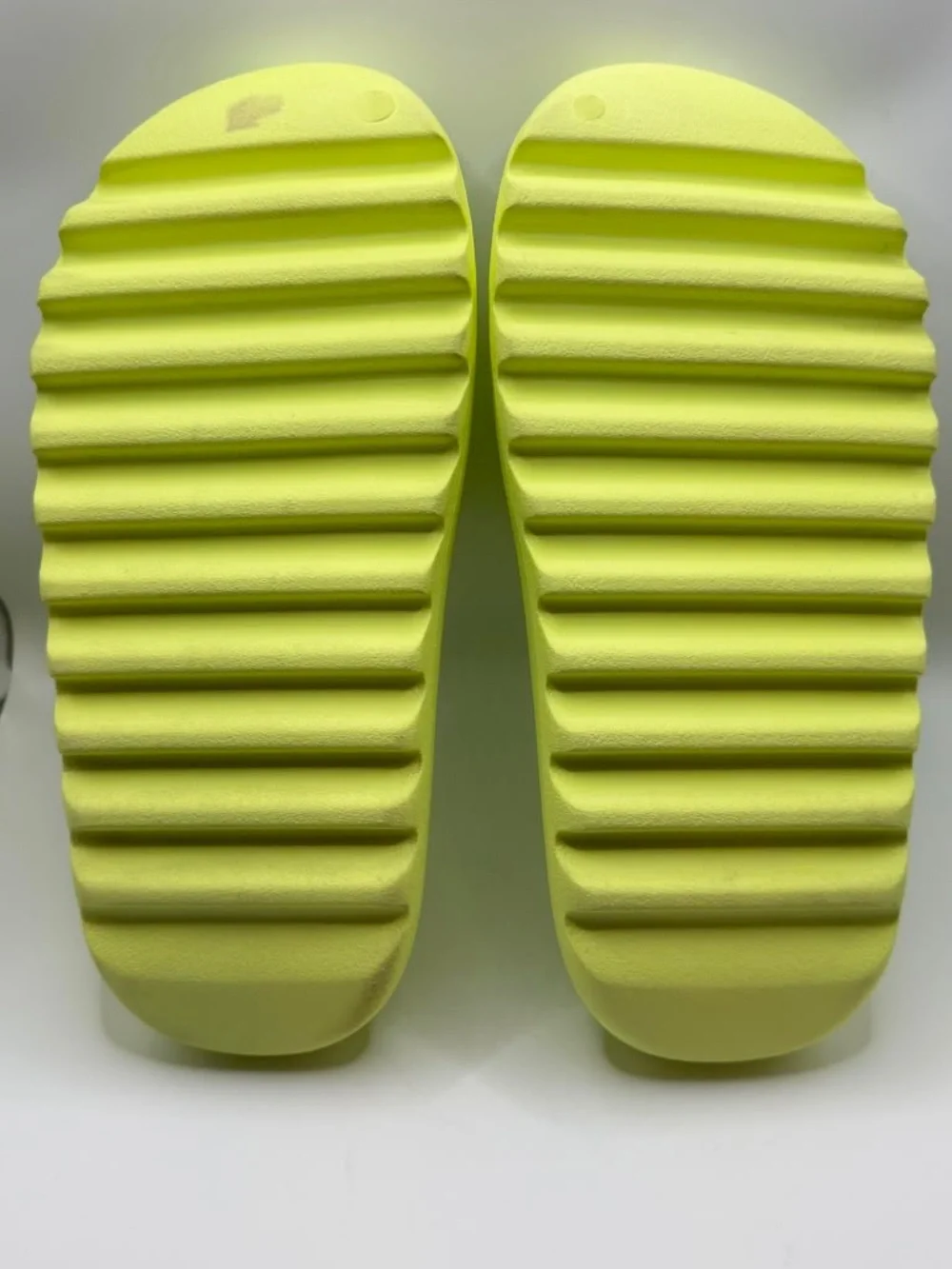 Adidas Yeezy Neon Yellow Foam Slide Sandals